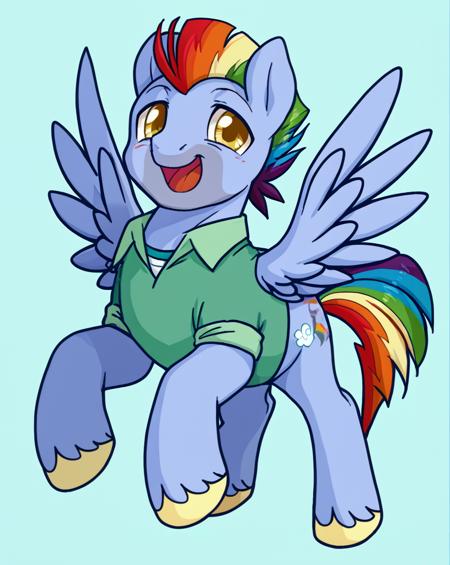 Bow Hothoof (Rainbow Dash's Dad) [PonyXL]版本V1 (ID: 1240281)