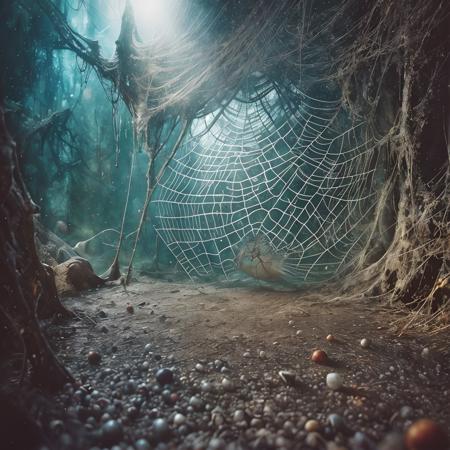 Giant spider lair