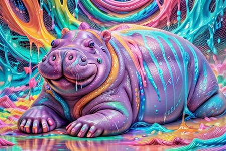 Neon Pastel World