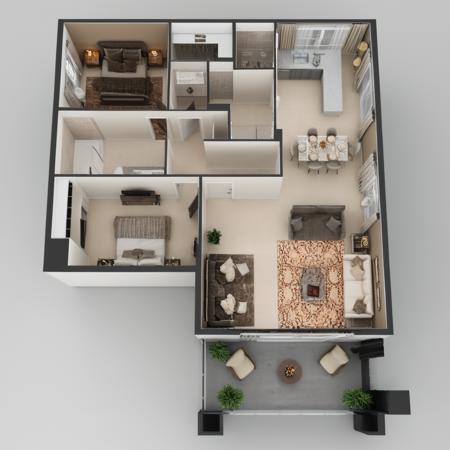 JJ's 3D Floor Plan