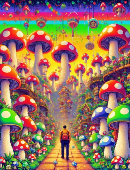 DonM - Shroom Kingdom 8bit [SD,SDXL,Pony]