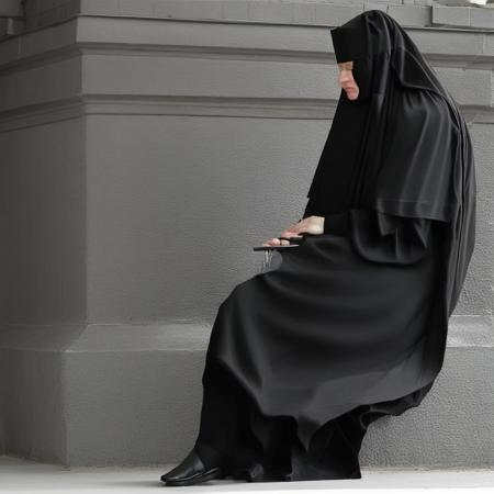 Orthodox nun