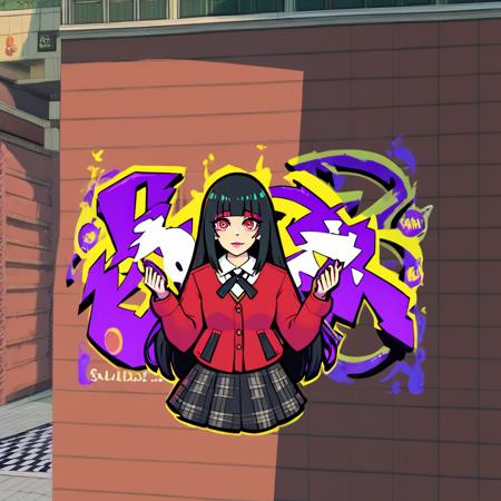 Character graffiti Pony (Bomb rush cyberfunk)