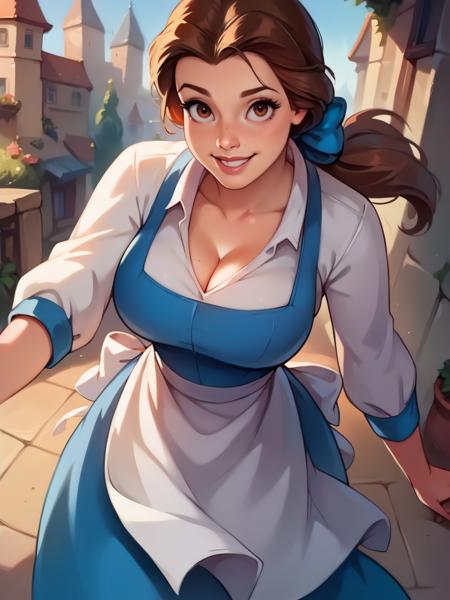 Belle Princess (beauty and the beast) - SD 1.5 | XL PONY - Disney by YeiyeiArt