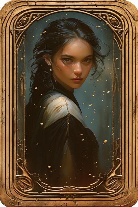 A TCG card style