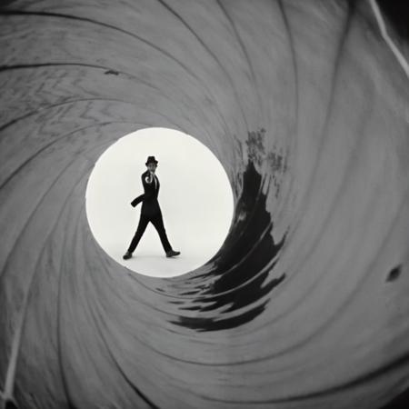 Gun Barrel Sequence 007 style XL + F1D