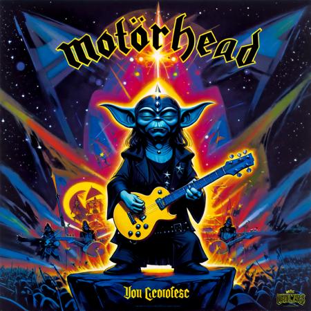 Motörhead Record Cover [SDXL]