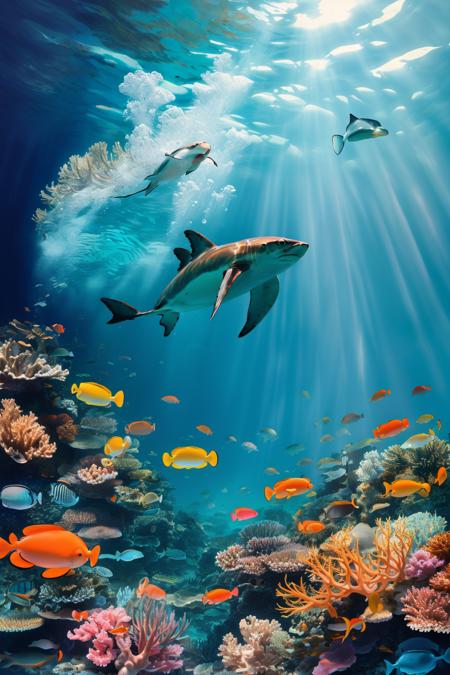 style of underwater sea life 341