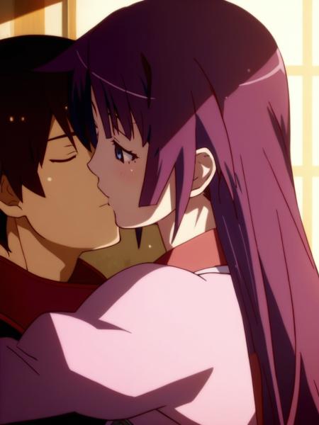 Senjougahara Hitagi Illustrious+Pony [Monogatari Series]