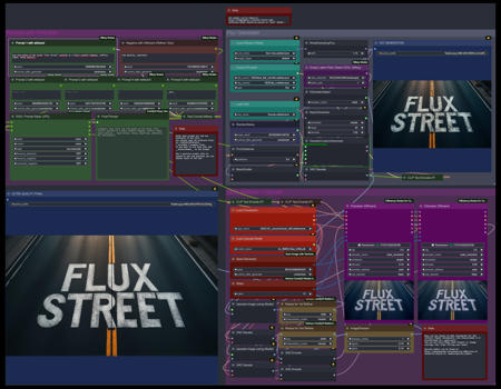 Flux Street V1  - Best Quality with SDXL refiner 8GB friendly