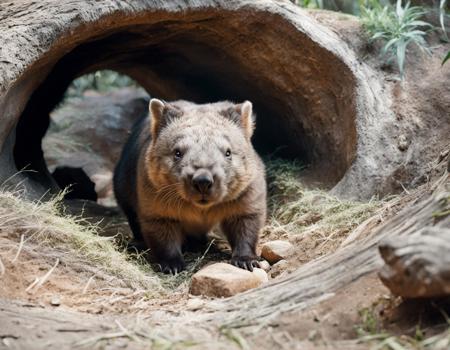 Wombat (Vombatus, Lasiorhinus) SD XL