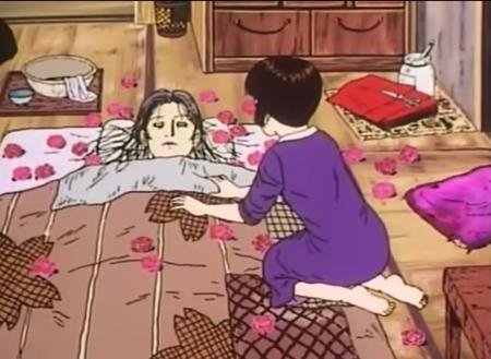 Midori's mother - Midori: La Niña de las Camelias/ Shōjo Tsubaki (少女椿)/ Midori: The Camellia Girl