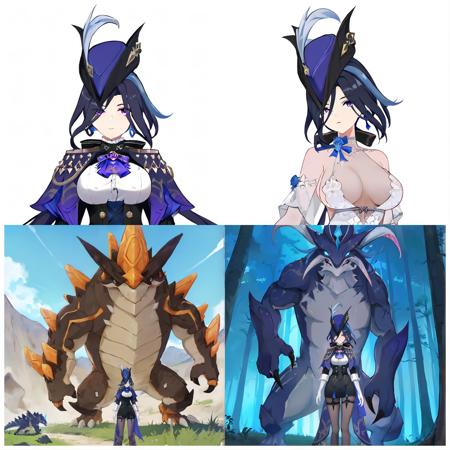 （SDXL: A3）MIHOYO Collection 米家全家桶 (Honkai Impact 3rd | Honkai Star Rail | Genshin Impact | Zenless Zone Zero)