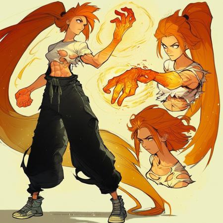 Dynamic Character Design/Model Sheets版本V1 (ID: 718715)