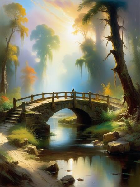 painting art Landscape XL by Happy Ai/10/landscape/Nature Scene/Outer Space/Space exploration/Scifi game scene/paintings/oil paintings/illustrations/风景画/插画/动画/绘画/絵画/그림/