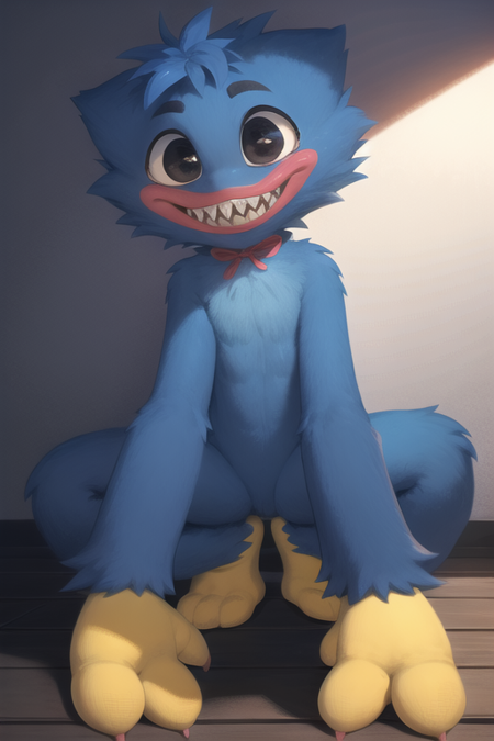 Huggy Wuggy (Poppy Playtime), Character LoRA版本v1.0 (ID: 169232)