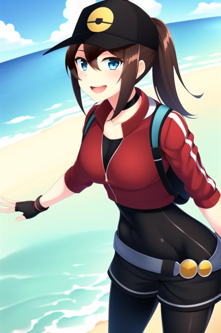 Pokemon Go - Female Trainer (Red) [COMMISSION]