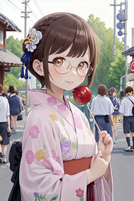 りんご飴 candy apple SD15