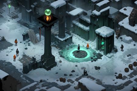 XL Hades Isometric Grid Map, Tile Map, Level, Scene, Environment Design Tools