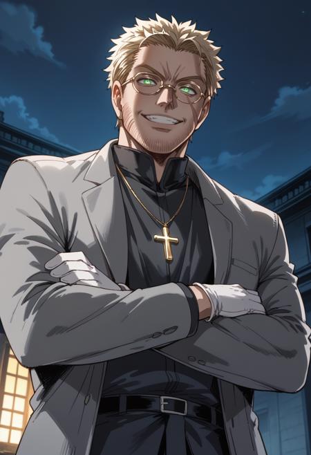 [Illustrious / Pony] Alexander Anderson | Hellsing Character