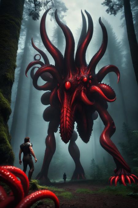 PAseer's Cthulhu Mythos SDXL Dark Young of Shub Niggurath