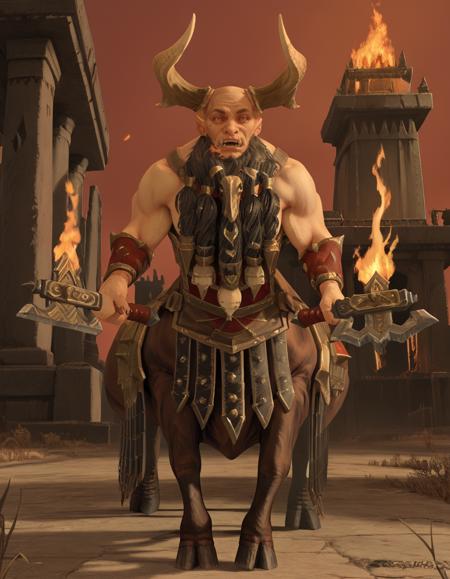 Bull Centaur | Chaos Dwarfs (Total War Warhammer)