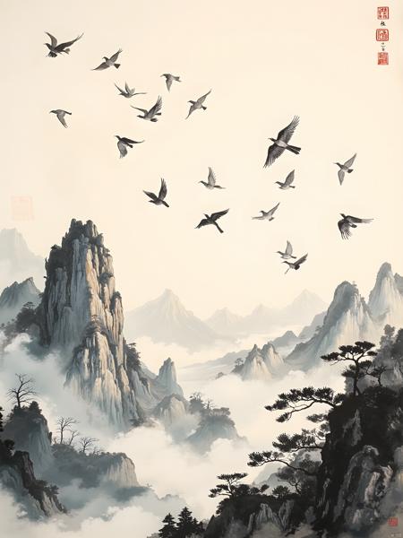 OB国风绘卷 Chinese style scroll painting