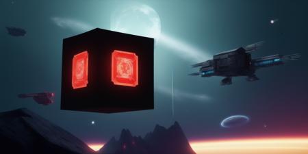 Levitating Cube