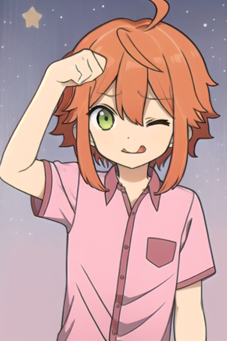(FANMADE) Ensemble Stars! Leo Himemiya (Tori Himemiya with Leo Tsukinaga colors)