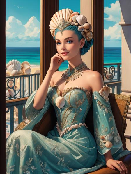 Sandy Toes and Seashell Smiles - Gown 8
