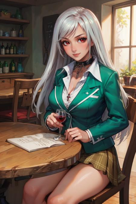 Moka Akashiya/赤夜 萌香 (Rosario + Vampire) LoRA