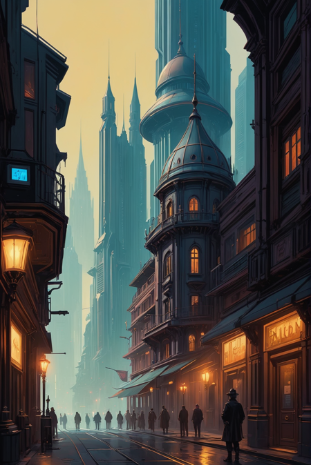 Envy Starlight Scifi Digital Painting 02