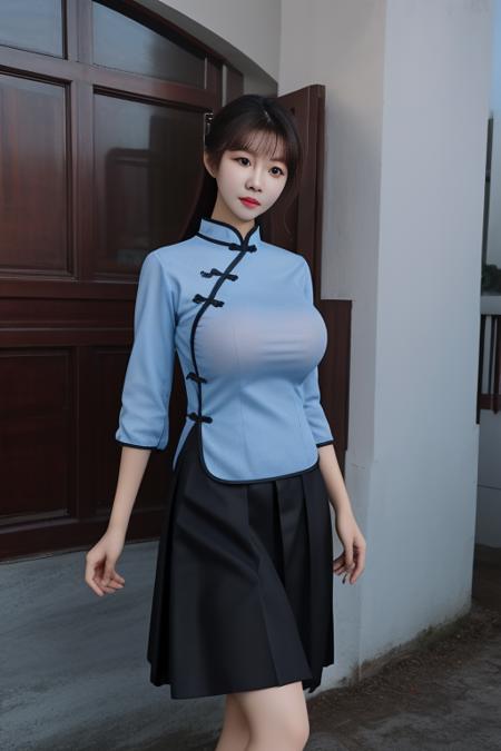 一套民国风校服 tangzhuang school unifrom版本v1.0 (ID: 216619)