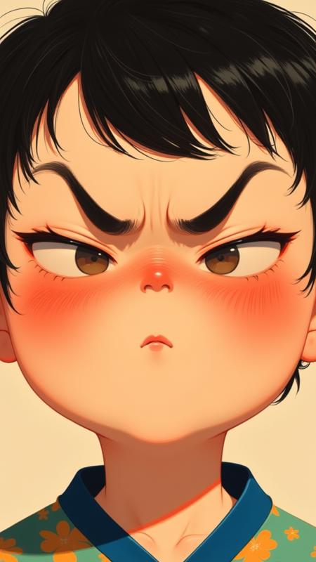 Big Face Expressions Flux1.d Lora