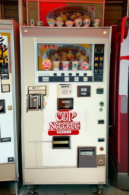 うどん自販機（神戸）Udon vending machine (Kobe,Japan)