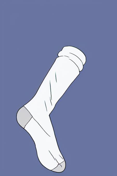 socks removed - white | simple painting layer
