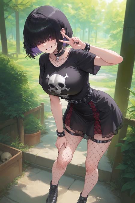 Annora | Goth girl | Pony XL & SD 1.5版本Annora | Illustrious (ID: 1269136)