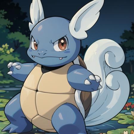 Wartortle (Pokemon) (Pokedex #0008) [Pony & SD1.5]