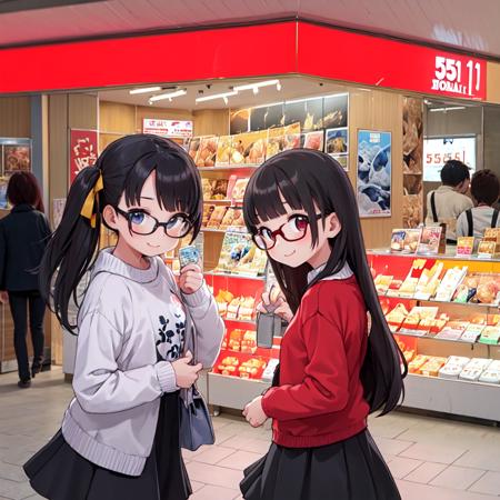大阪名物 豚まん餃子焼売エビ焼売にアイスキャンデーのお店 / 551 HORAI SD15版本SD15_V2 (ID: 178554)