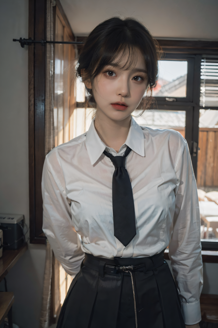 Asian girls face