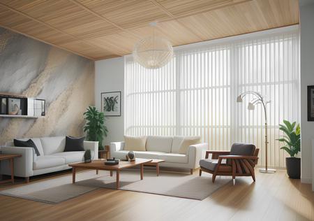 Accent Wall - Stucco Radici dell’albero