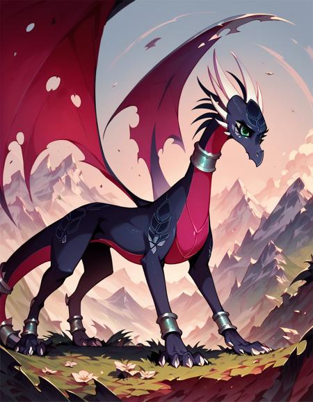 Corrupted Cynder【 The legend of Spyro - A New Beginning 】- 【PONY - FLUX - DSXL】