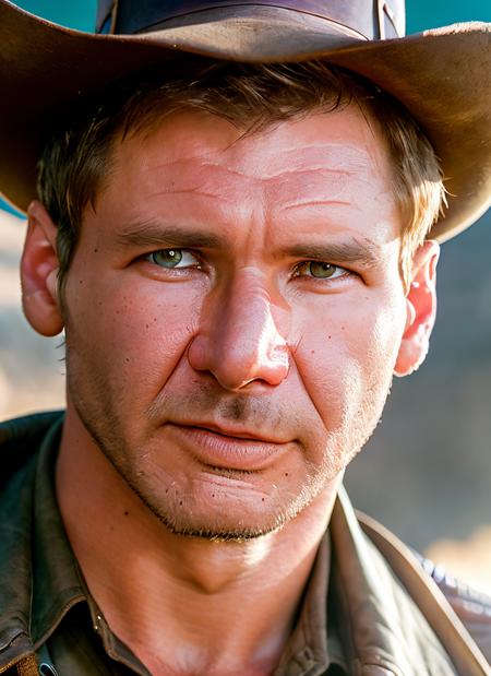 Harrison Ford (Indiana Jones, Blade Runner & Han Solo from Star Wars)