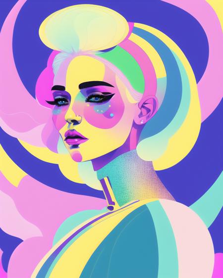 Graphic portrait