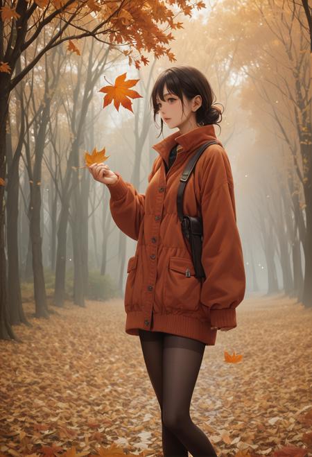1438 autumn leaves