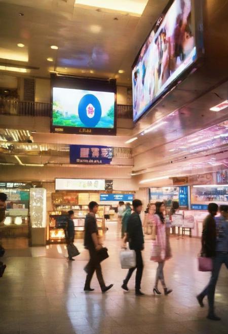 阪急梅田駅ビッグマン前 / Hankyu UMEDA station, bigman / PONY