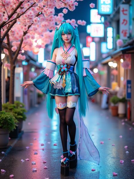 [Flux.1 D][Realistic] Hatsune Miku cosplay costume collection | 初音未来 cosplay 服饰合集