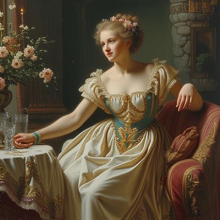style of Fritz Zuber-Buhler [FLUX] 240