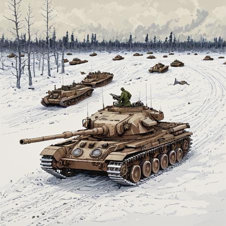 Centurion Tank (SDXL)版本Centurion Tank (SDXL) (SDXL)