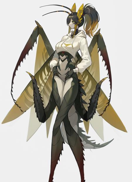 Mantis Girl concept [Pony]